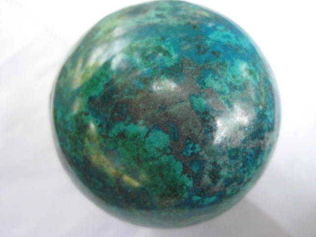 Chrysocolla Sphere communication, expression of the sacred, gentleness and power 3801
